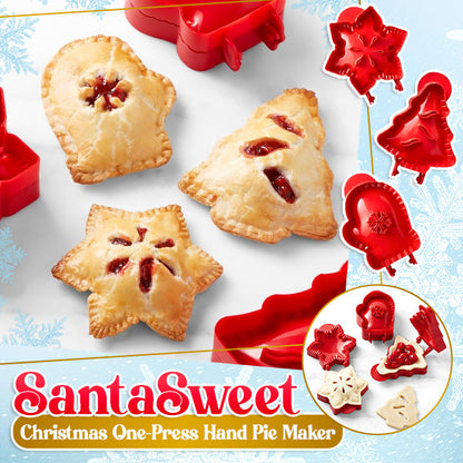 SantaSweet Christmas One-press Hand Pie Maker