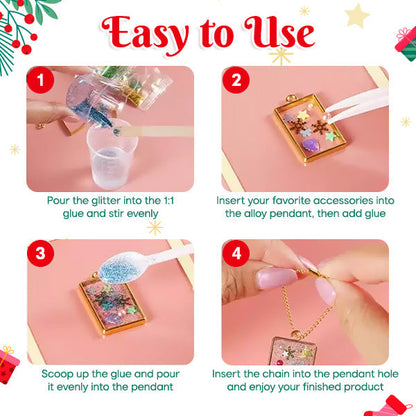 DIY Resin Pendant Kits For Child