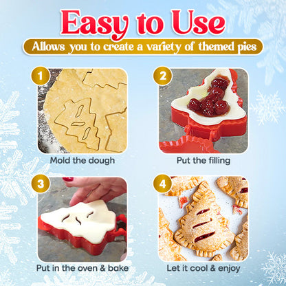 SantaSweet Christmas One-press Hand Pie Maker